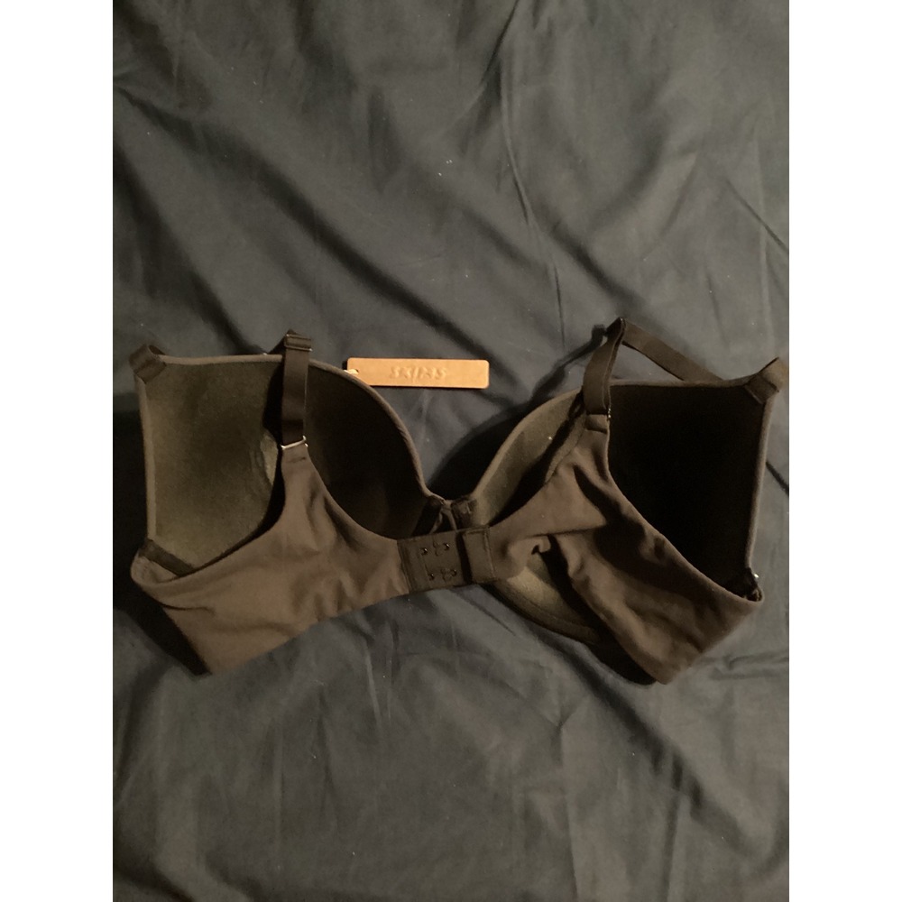 SKIMS Fits Everybody Push Up Demi Bra‎ Onyx Black 38D NWT - Picture 2 of 5